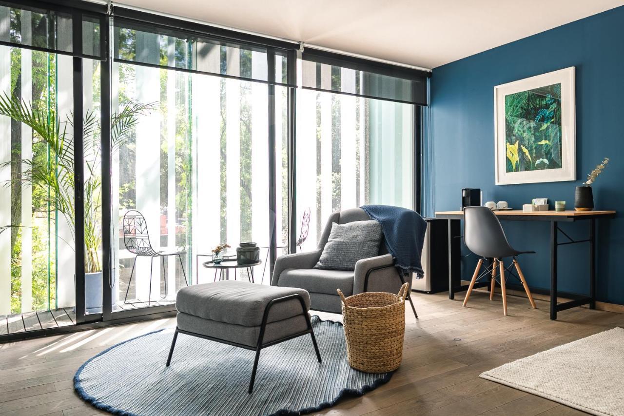 Luxurious Apt With Balcony In Polanco Mexico City Luaran gambar