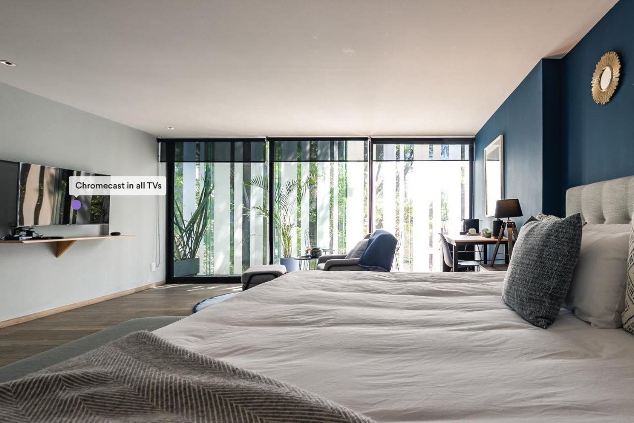 Luxurious Apt With Balcony In Polanco Mexico City Luaran gambar
